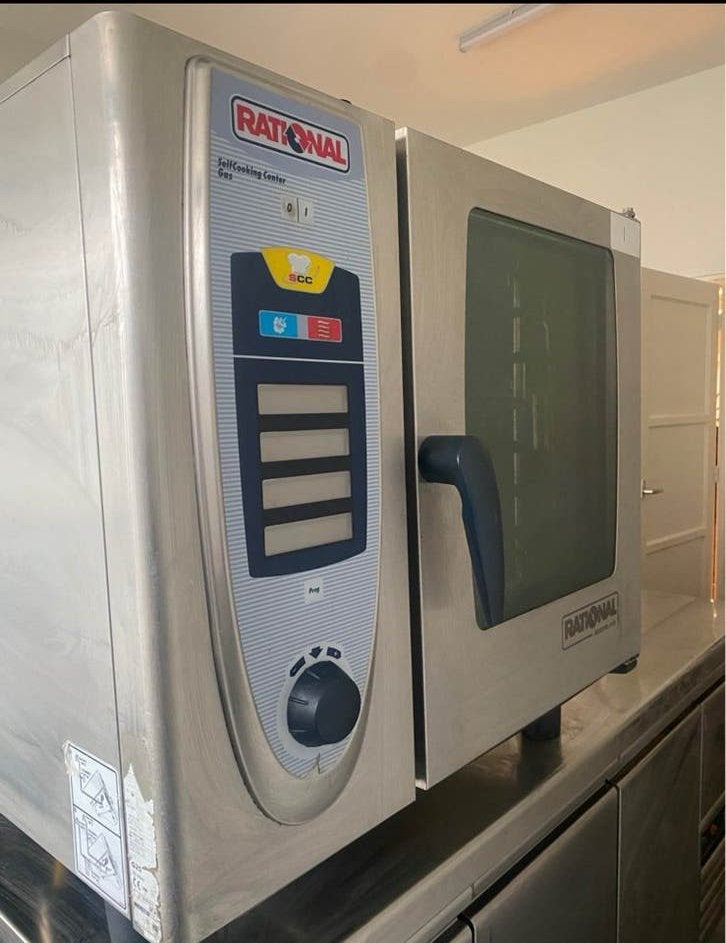 Te koop: Rational SelfCooking Center Combisteamer op Gas, Zakelijke goederen, Horeca | Keukenapparatuur, Ophalen, Ovens, Magnetrons en Steamers