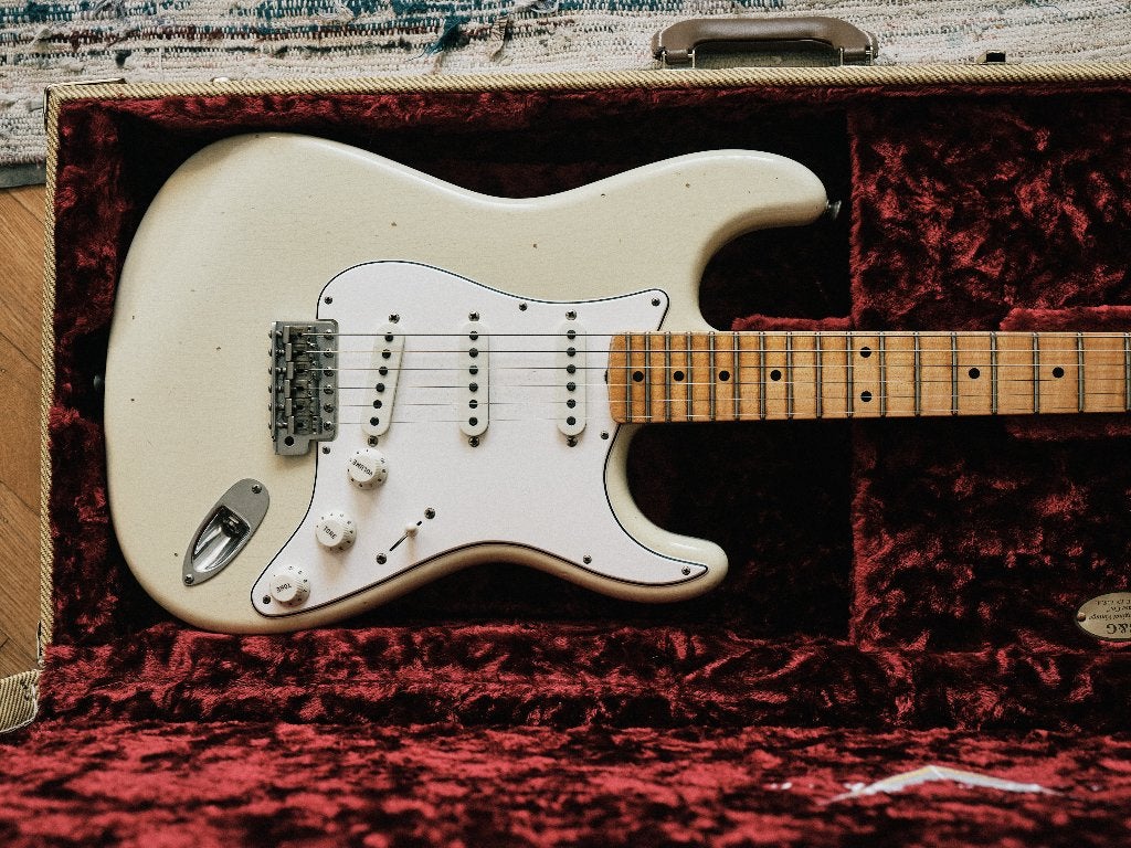 fender Stratocaster Custom Shop, Muziek en Instrumenten, Snaarinstrumenten | Gitaren | Elektrisch, Zo goed als nieuw, Solid body
