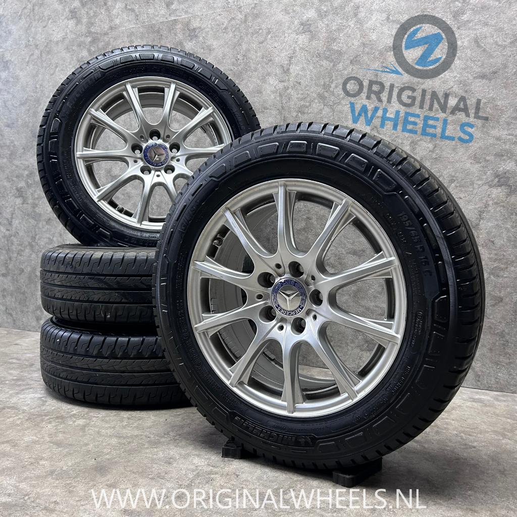 16  inch originele velgen + banden Mercedes Vito A2054012400, 16 inch, Banden en Velgen, Ophalen of Verzenden, Mercedes