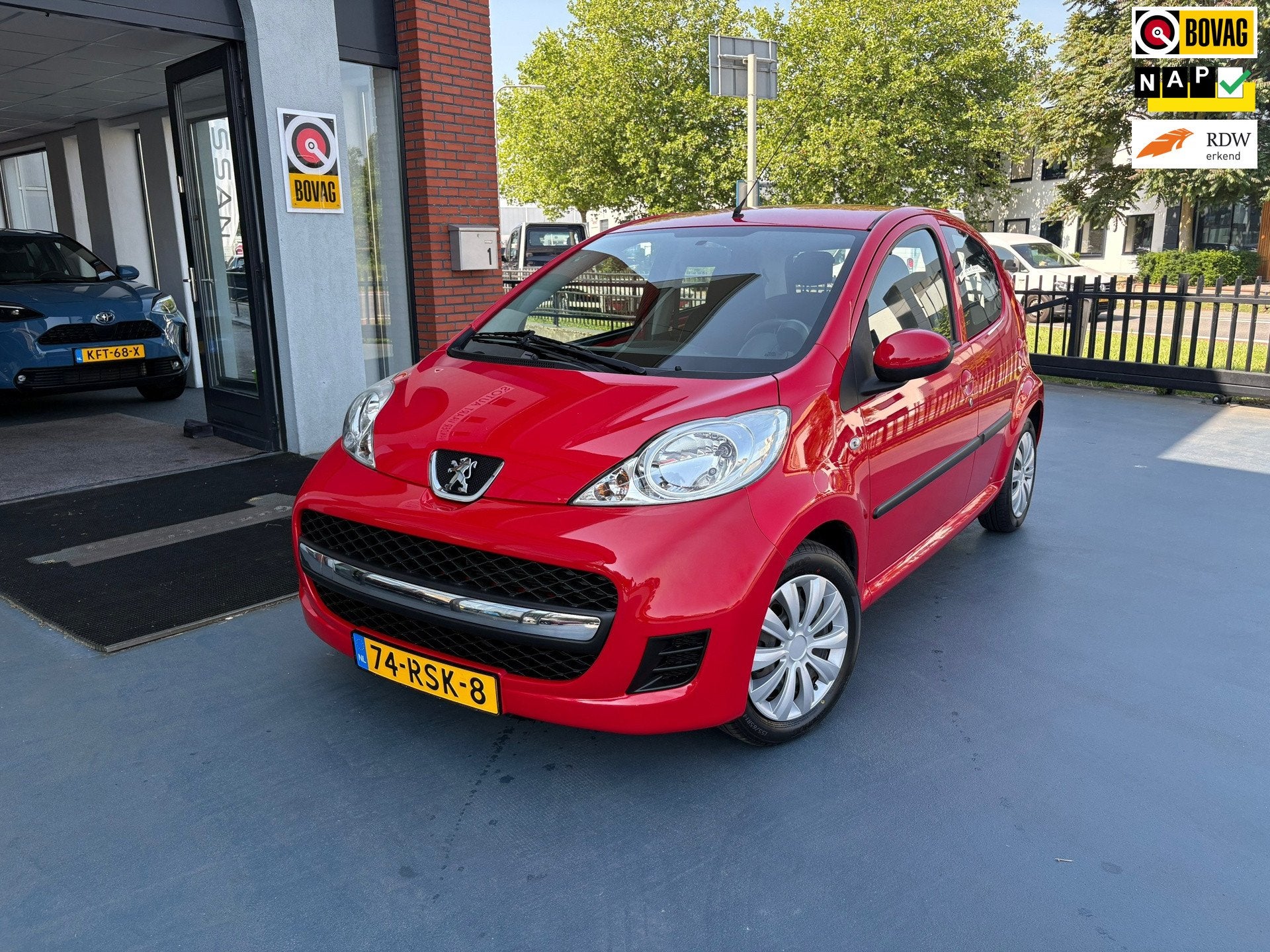 Peugeot 107 1.0-12V XS AIRCO, Auto's, Voorwielaandrijving, Euro 5, Gebruikt, 4 stoelen