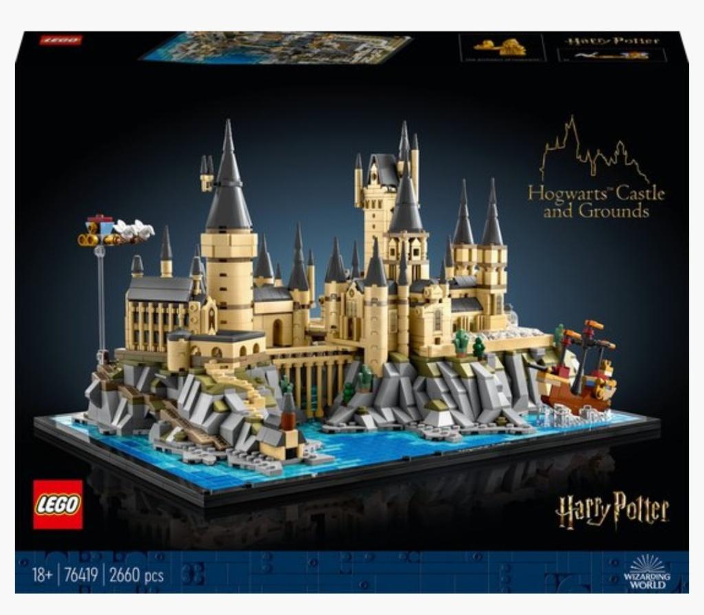 LEGO Harry Potter 76419 Zweinstein en terrein |NIEUW|, Ophalen of Verzenden, Complete set, Compleet, Lego