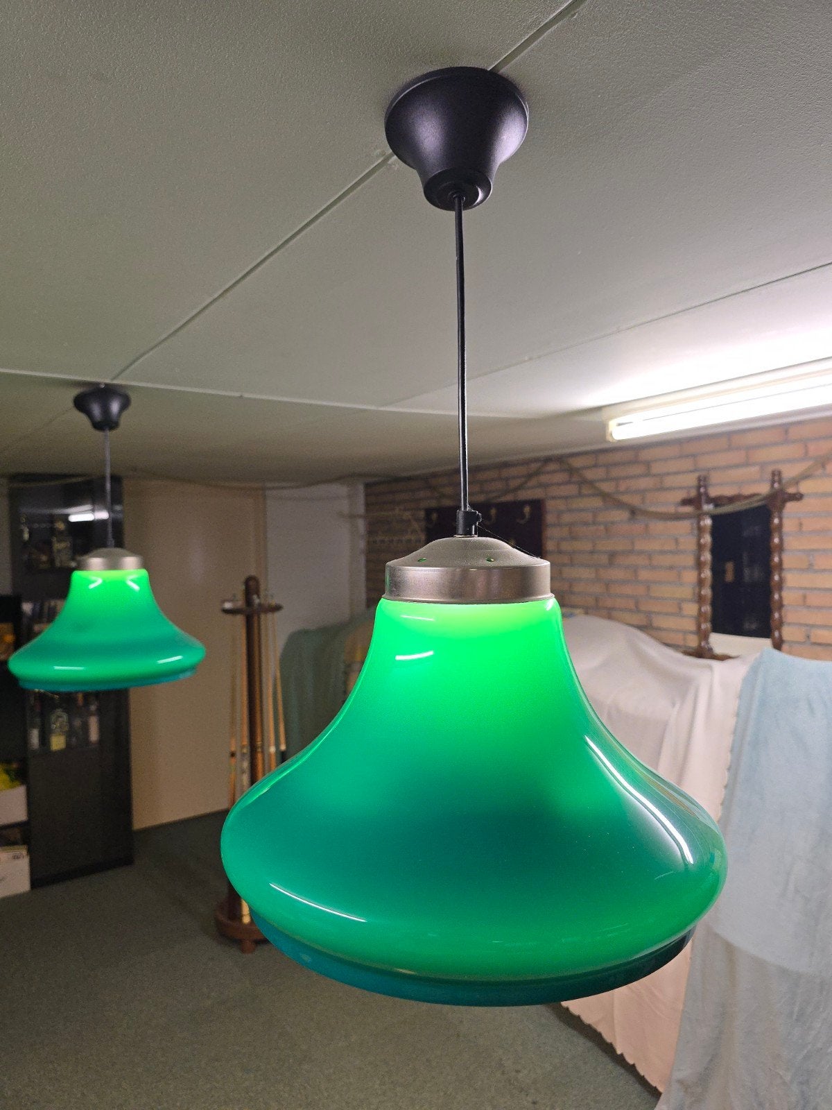 Biljartlampen, biljarttafellamp, biljarttafel, biljart, lamp, Huis en Inrichting, Lampen | Hanglampen, Ophalen, Zo goed als nieuw