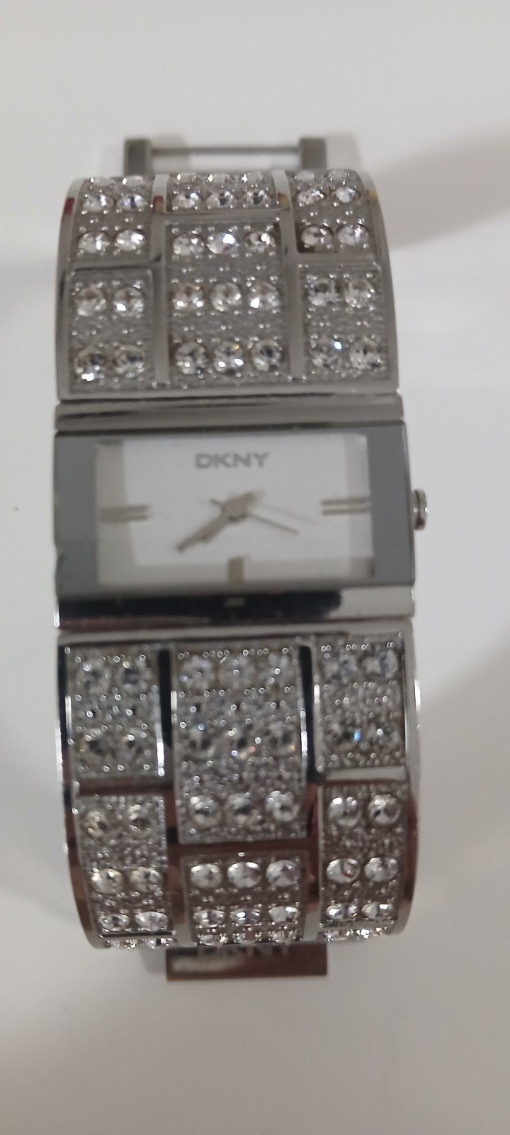 DKNY Dames Polshorloge met Strass, Sieraden, Tassen en Uiterlijk, Horloges | Dames, Ophalen of Verzenden