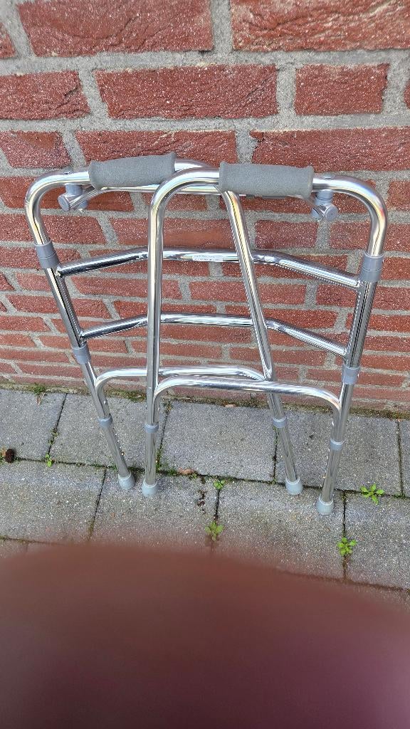 aluminium lichtgewicht looprek, Diversen, Ophalen, In hoogte verstelbaar, Zo goed als nieuw