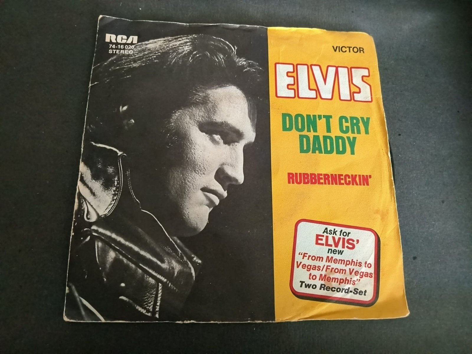 Elvis Presley - Don't Cry Daddy / Rubberneckin' (7 inch), Gebruikt, Pop, 7 inch, Ophalen of Verzenden