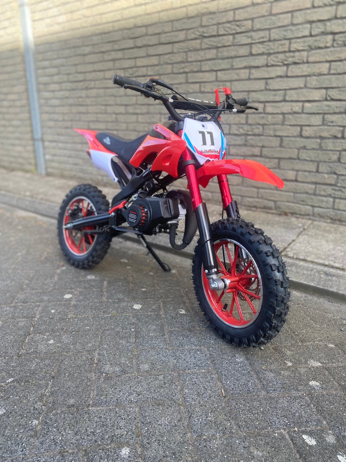 Gloednieuwe mini crossmotor, Ophalen, Nieuw, Dirtbike