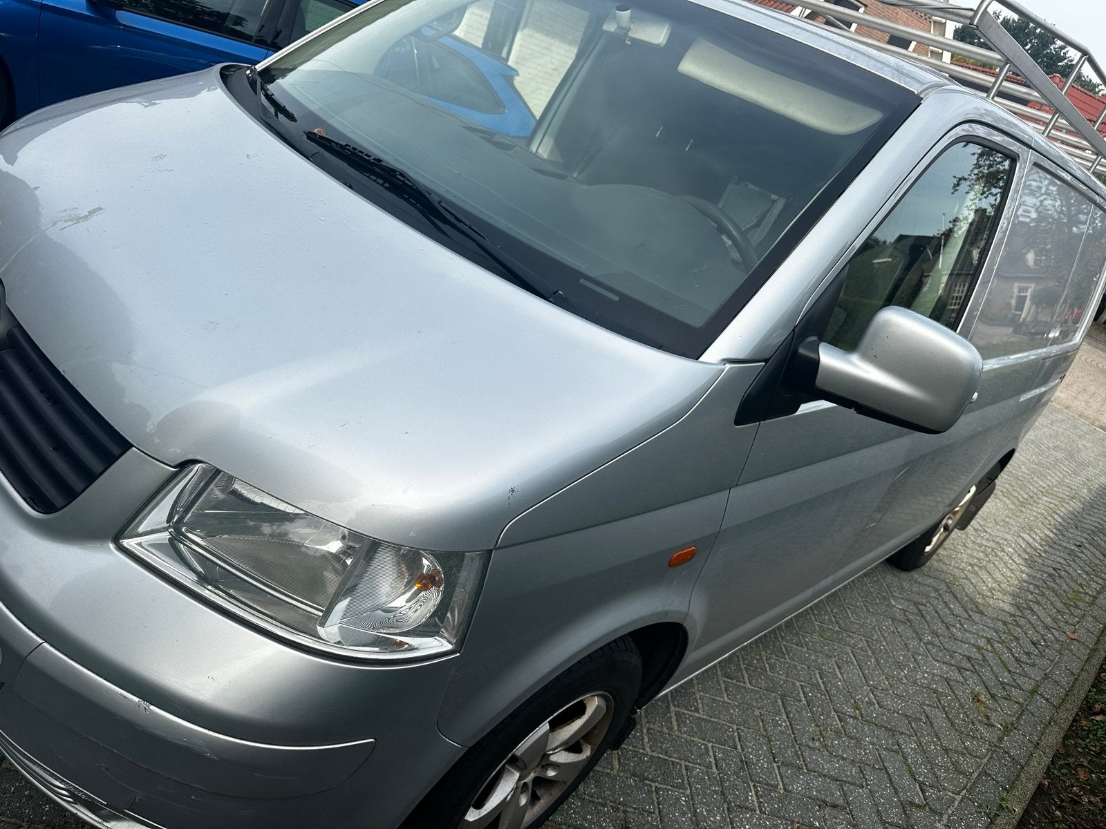 Volkswagen Transporter Bestel 2.5 TDI 96KW 1.0 2003, Voorwielaandrijving, Stof, Beige, Volkswagen