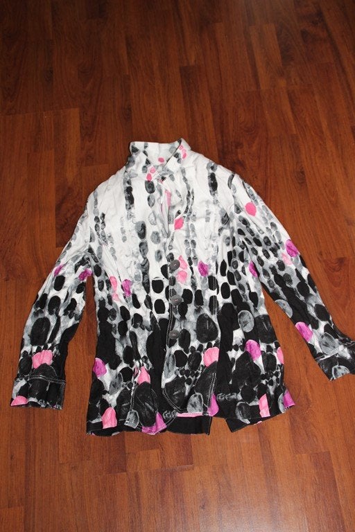 colbert zwart/wit/roze, Maat 38/40 (M), Overige kleuren, Ophalen of Verzenden, Jasje