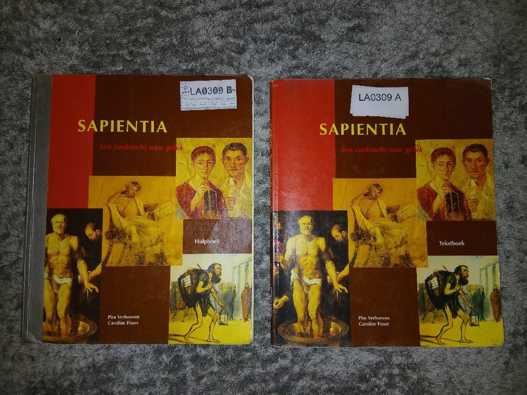 Sapientia - Tekstboek en hulpboek Latijn, Gelezen, Caroline Fisser, Ophalen of Verzenden, Latijn