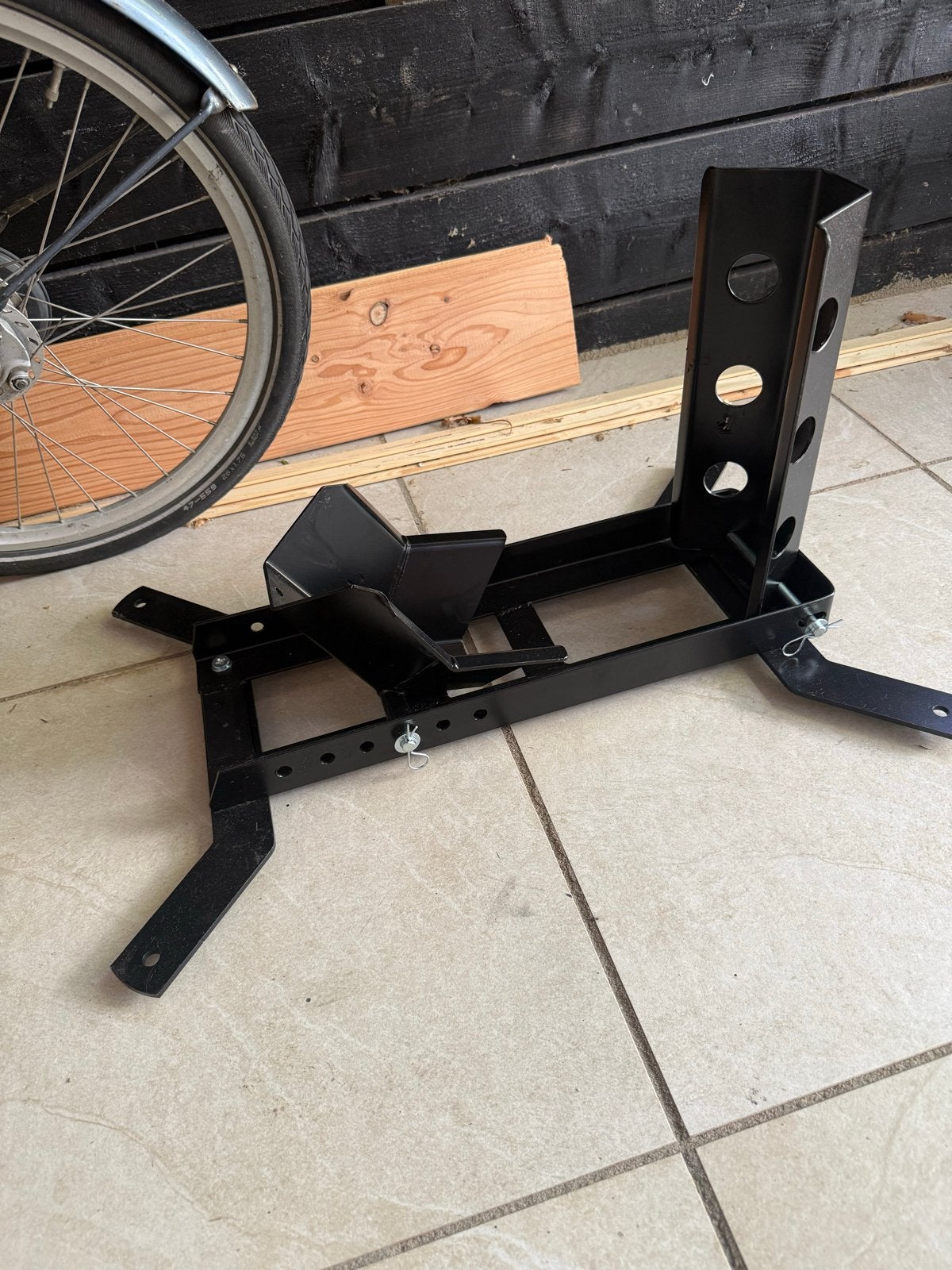 Wiltec Motorfiets Wielklem / Motorstandaard tot 450kg NIEUW, Ophalen, Zo goed als nieuw