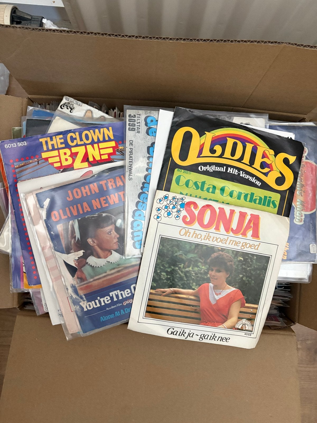 Grote collectie vinyl singles (7 inch) - Nederlandstali