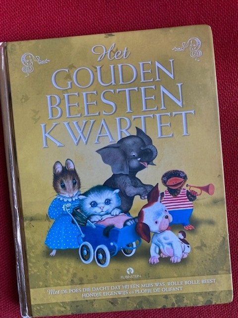 Het gouden beestenkwartet- 4 gouden boekjes, Gelezen, Fictie algemeen, Jongen of Meisje, Diverse auteurs