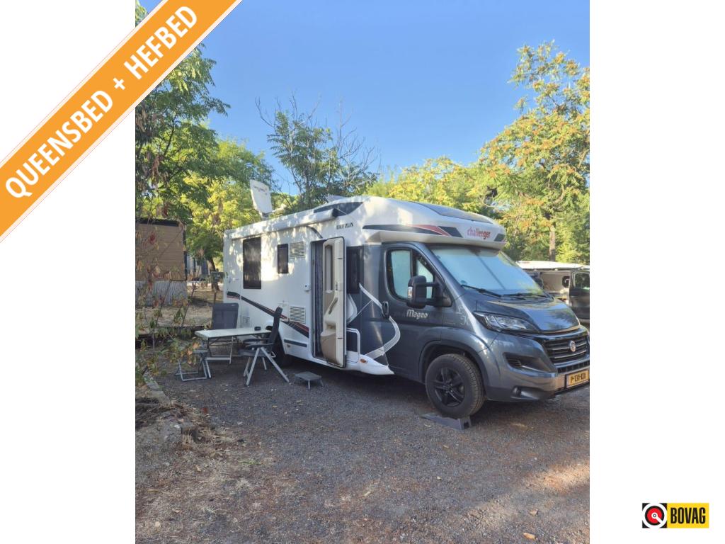 Camper Challenger Mageo 398 EB met slechts 77 dkm!, Chemisch toilet, Fiat, Bedrijf, Challenger