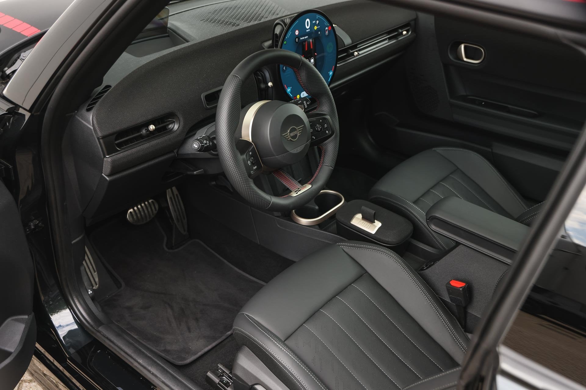 MINI Hatchback JCW Automaat / Pakket XL / Pakket XL / 18" JC, Auto's, 4 cilinders, Met garantie (alle), 4 stoelen, Bedrijf