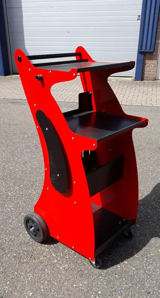 Launch trolly garage kar, Ophalen, Gebruikt