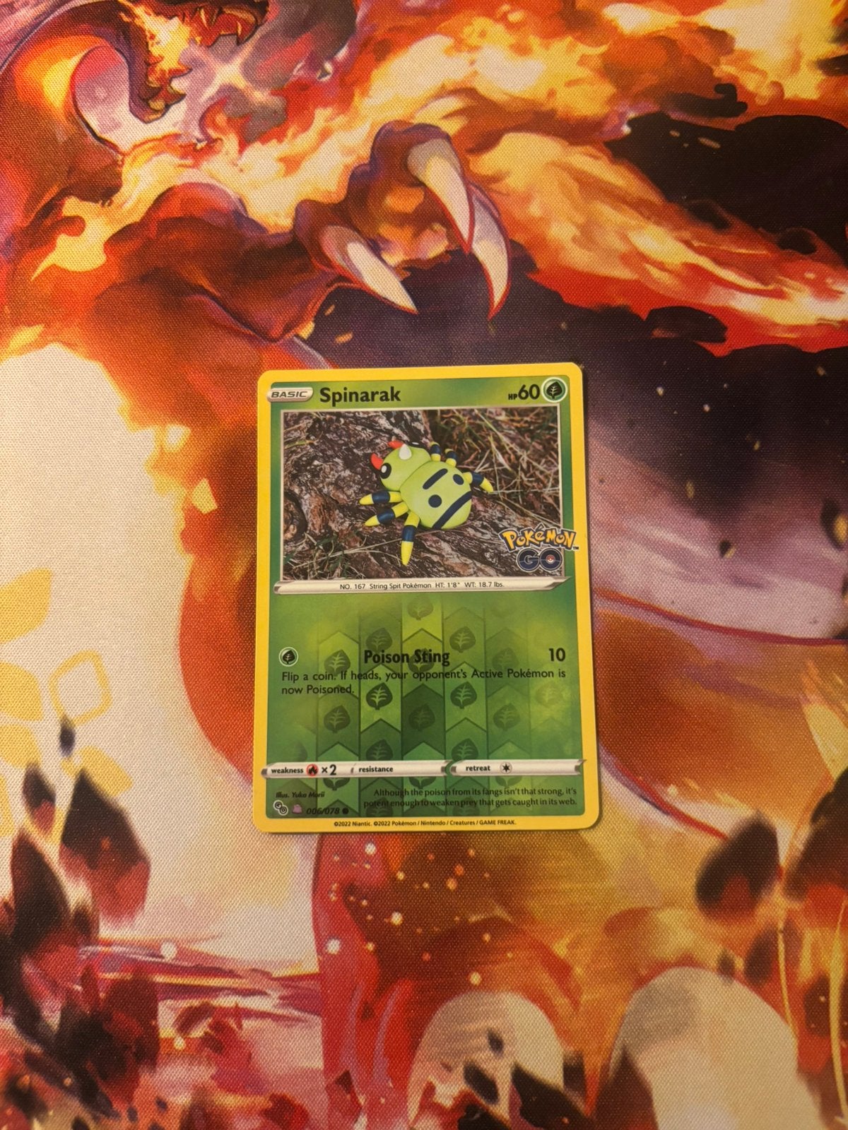 Spinarak 006/078 (ditto), Ophalen of Verzenden, Zo goed als nieuw