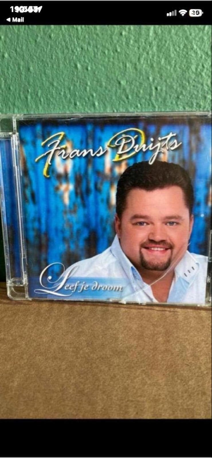 Frans Duijts - Leef je droom CD, Ophalen of Verzenden, Inclusief doosje, Album, Gebruikt