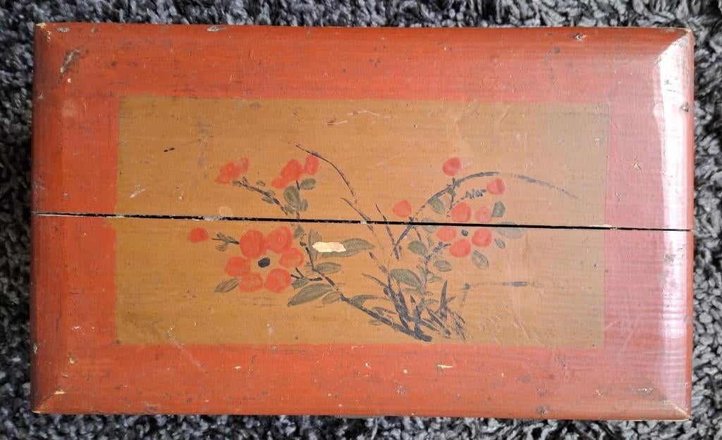 Chinese houten doos. Zie omschrijving, Ophalen of Verzenden