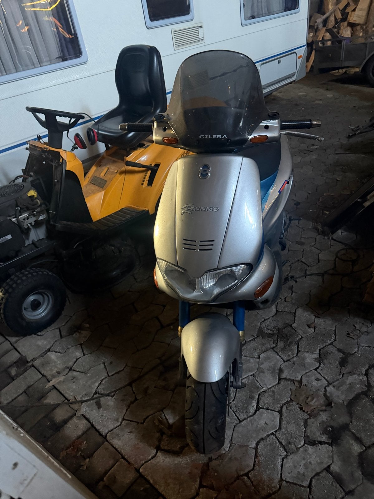 Gilera Runner 180 met Duitse papieren, Ophalen, Tweetakt, Gebruikt, Overige modellen