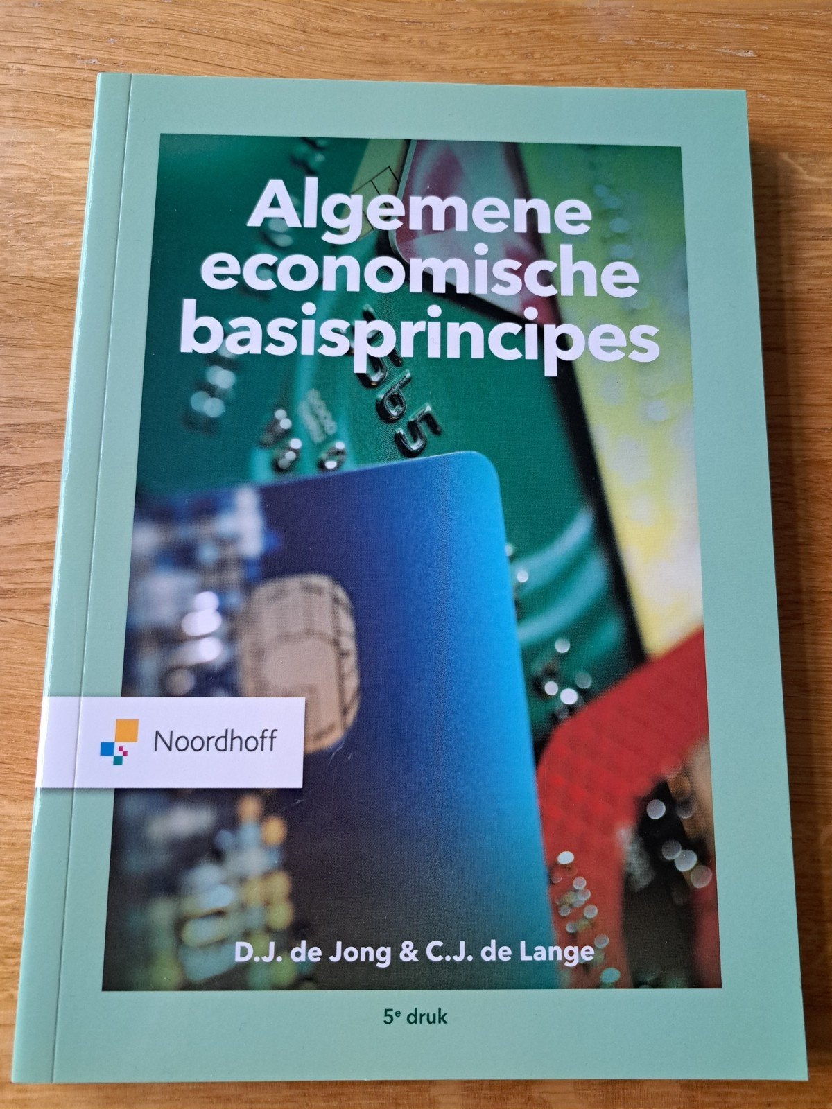 Algemene economische basisprincipes - 5e druk, Ophalen, Zo goed als nieuw, Economie en Marketing, D.J. de Jong & C.J. de Lange