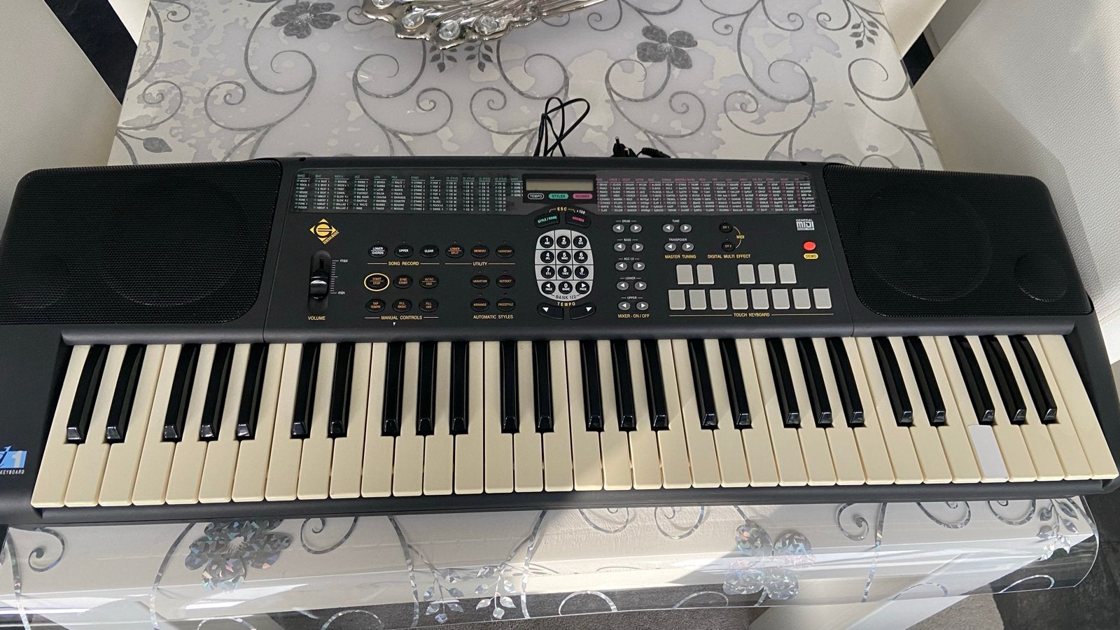 Generalmusic CD1 van GEM Hyperkeyboard, Aanslaggevoelig, Ophalen, Overige merken, 61 toetsen