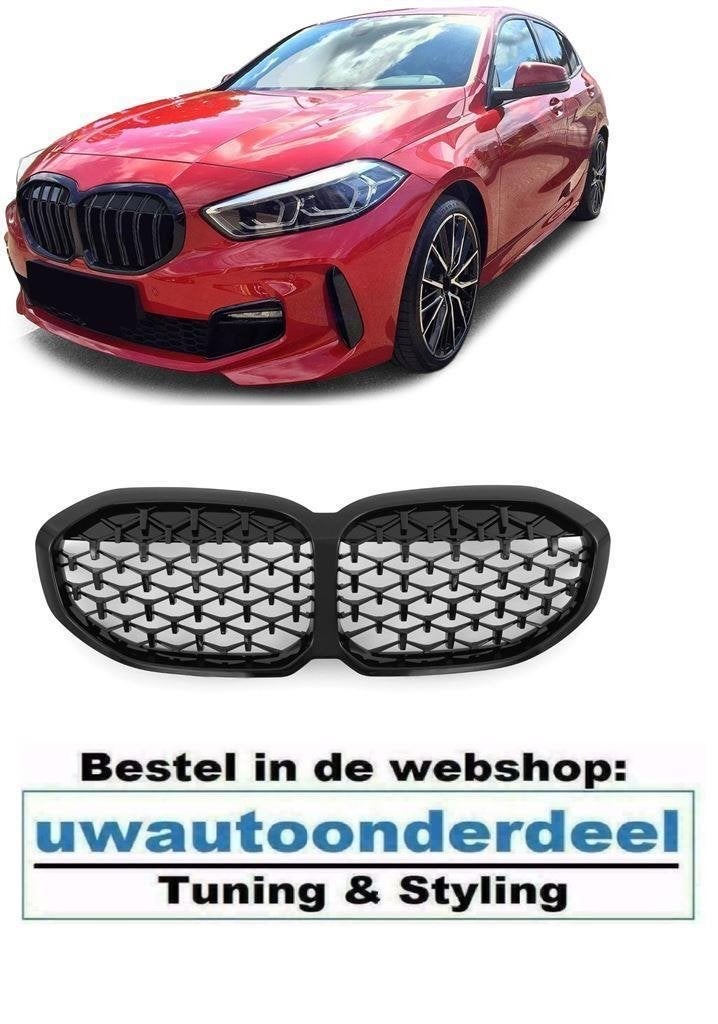 Diamond Grill Grille Nieren Voor Bmw 1 Serie F40 F41, Verzenden, Automotive Parts, A.parts@hotmail.nl, Trasmolenlaan 12 3447 GZ Woerden