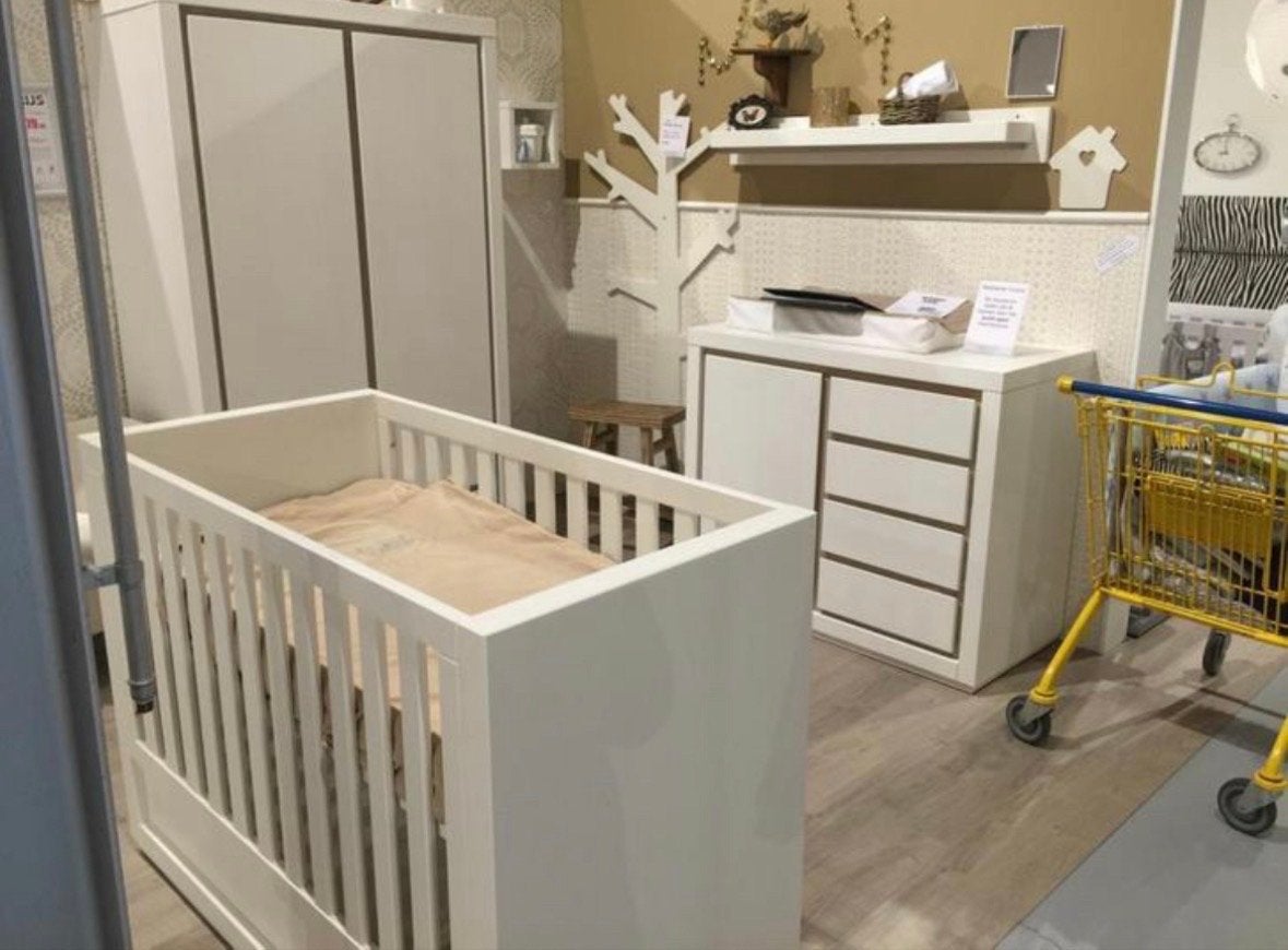 Complete babykamer/kinderkamer met meegroeibed - Babypark, Ophalen, Zo goed als nieuw, Jongetje of Meisje