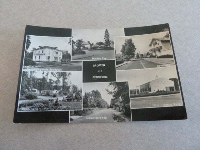 Bennekom circa 1965 Groeten Uit, Ophalen of Verzenden, 1960 tot 1980, Ongelopen, Gelderland