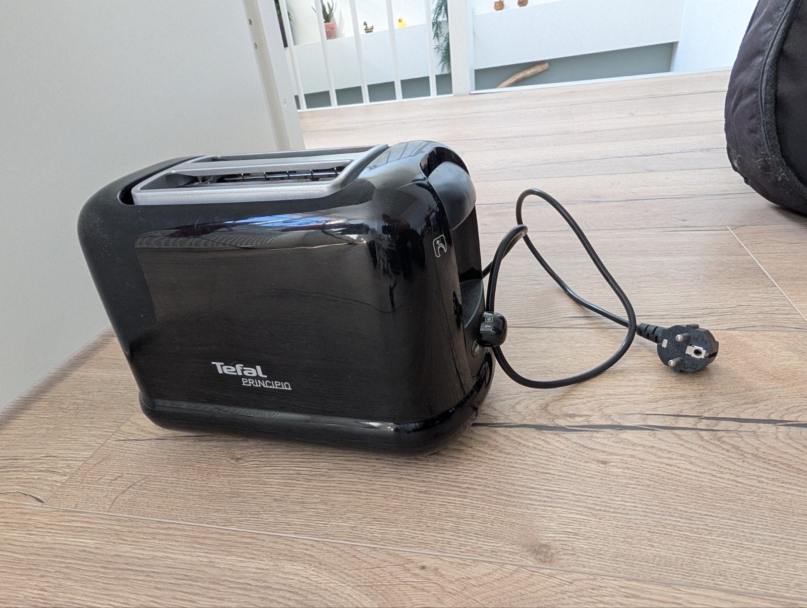 Tefal Broodrooster - Zwart, Witgoed en Apparatuur, Broodroosters, Ophalen of Verzenden, Gebruikt