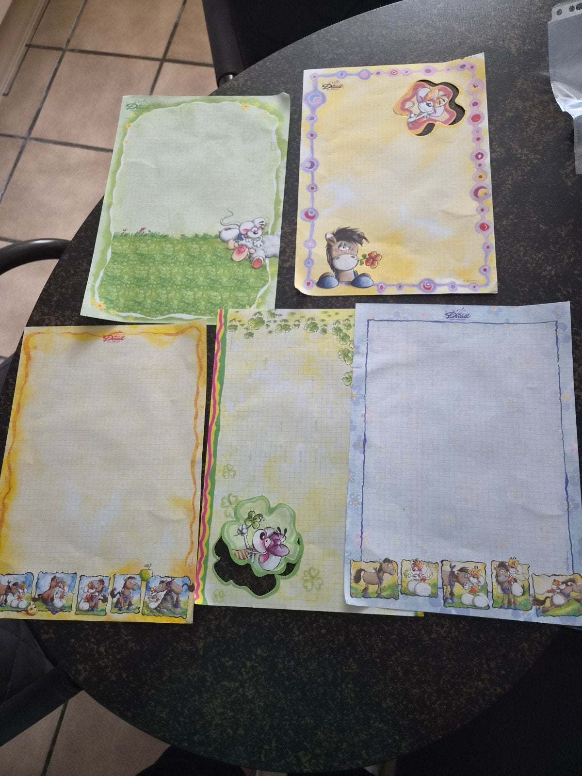 losse diddl blaadjes a4, Verzamelen, Diddl, Ophalen of Verzenden, Zo goed als nieuw, Papier, Kaart of Schrift