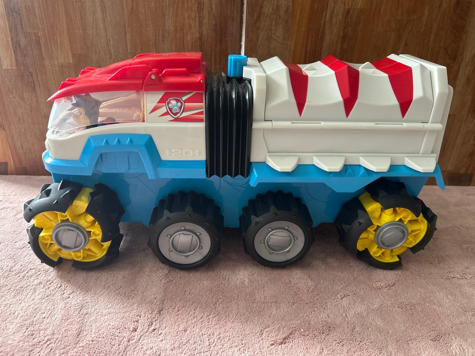 Paw Patrol grote Monster Truck - Rijdt en Schiet!, Kinderen en Baby's, Speelgoed | Speelgoedvoertuigen, Ophalen of Verzenden, Zo goed als nieuw