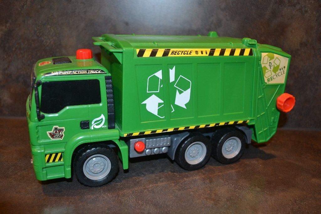 Mooie Dickie Recycle vrachtwagen, Ophalen of Verzenden, Zo goed als nieuw