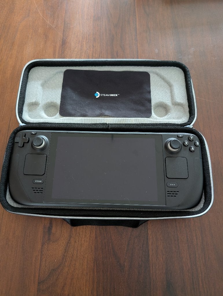 Steam Deck LCD 512GB inclusief accessoires, Ophalen, Valve, Zo goed als nieuw
