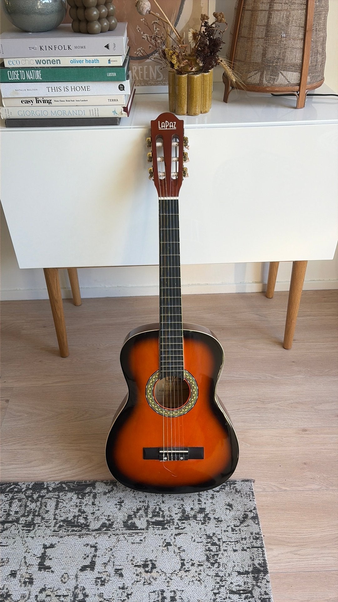 Lapaz klaasieke gitaar, Muziek en Instrumenten, Ophalen of Verzenden, Zo goed als nieuw, Klassieke of Spaanse gitaar