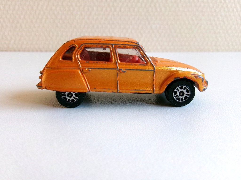 Citroën Dyane oranje Corgi Juniors (geen ovp, niet compleet), Ophalen of Verzenden, Nieuw, Auto