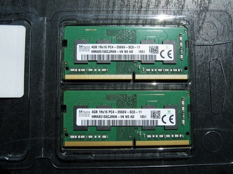 LAPTOP GEHEUGENPAAR 8GB, Gebruikt, Overige soorten, Verzenden, 8 GB