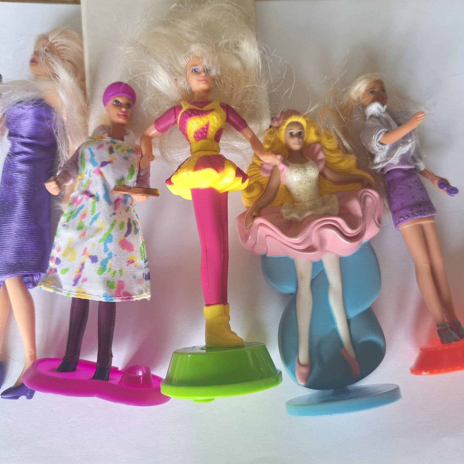 Lot kleine barbie s voor MC Donalds samen 5euro, Verzenden, Gebruikt
