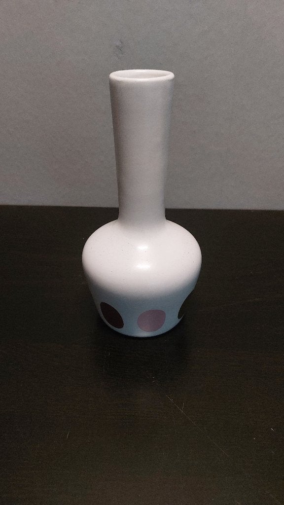 Ikea - DOTS - Vintage Vaasje - Keramiek, Met patroon/structuur, Nieuw, Ophalen of Verzenden, 19 cm