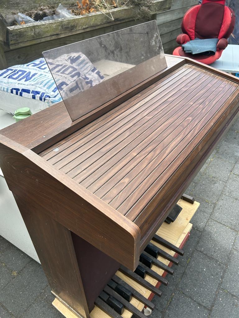 Elektrisch orgel met pedalen - Vintage geluid, Muziek en Instrumenten, Orgels, Ophalen, Gebruikt, 2 klavieren, Orgel