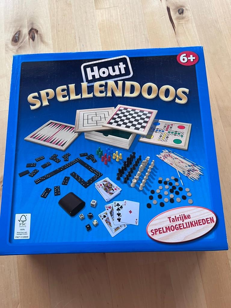 Spellendoos. Nieuw, Ophalen of Verzenden, Nieuw