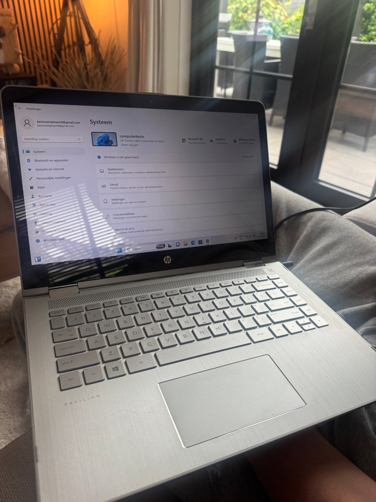 HP Pavilion x360 14-dw0000 convertible laptop, Computers en Software, Windows Laptops, Ophalen, Gebruikt, 2 tot 3 Ghz, Qwerty