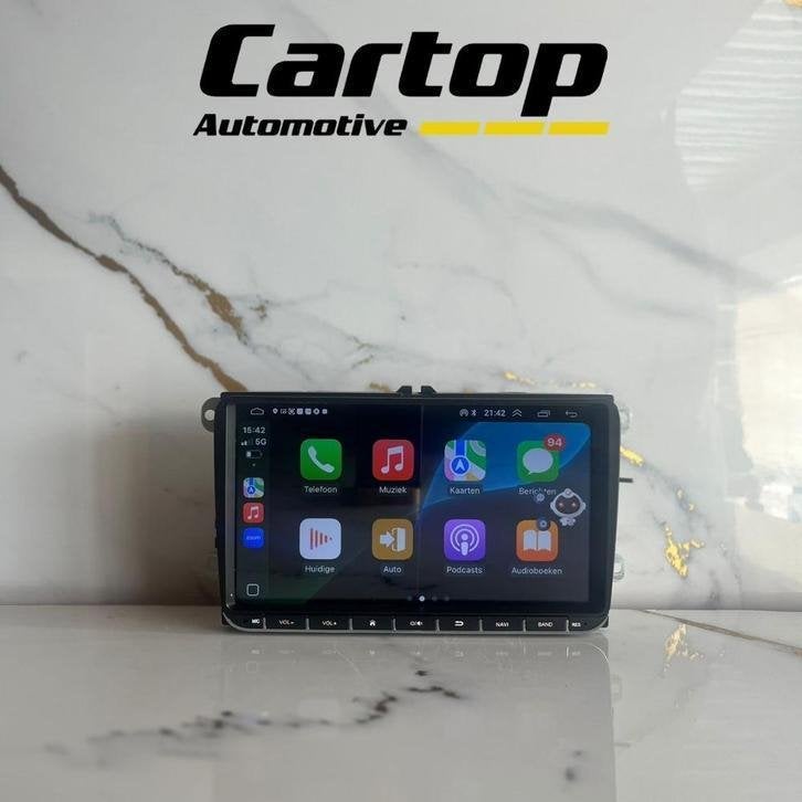 RNS 510 2006-2017 • CarPlay & Android Volkswagen Seat Skoda, Auto diversen, Meridiaan 42, Zo goed als nieuw, Info@cartop-automotive.nl