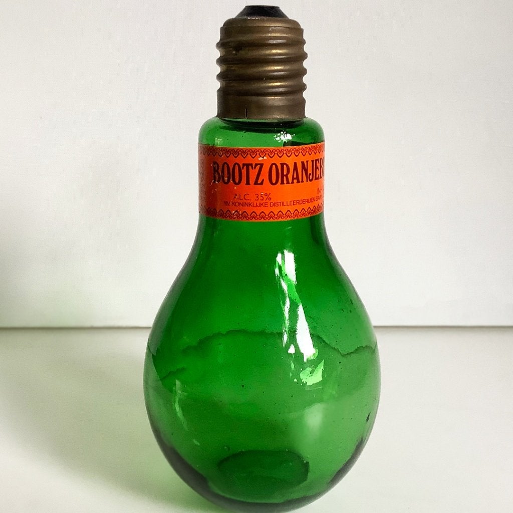 Phillips Argenta Bootz oranjebitter gloeilamp fles 1973, Verzamelen, Verzenden, Verpakking