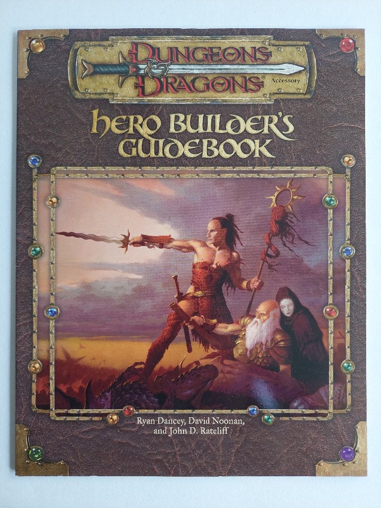 D&D - 3.0e - Hero Builder's Guidebook, Drie of vier spelers, Ophalen of Verzenden, Zo goed als nieuw, Wizards of the Coast