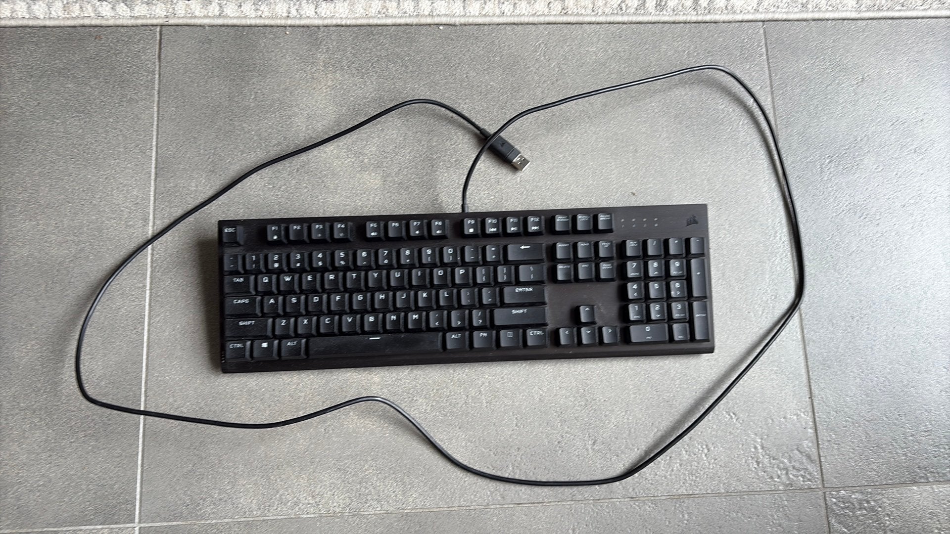 Corsair K60 RGB PRO low profile, Ophalen, Zo goed als nieuw