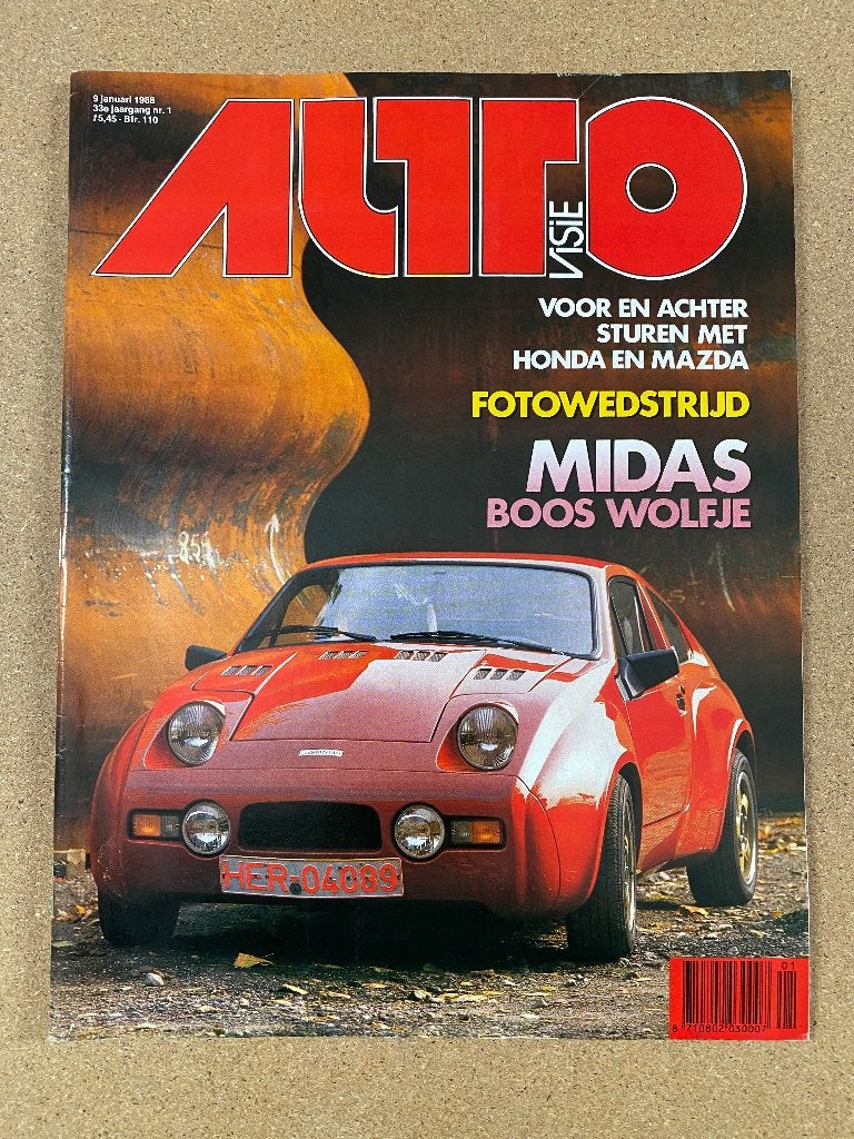 Autovisie 1 1988, Boeken, Verzenden, Gelezen, Algemeen