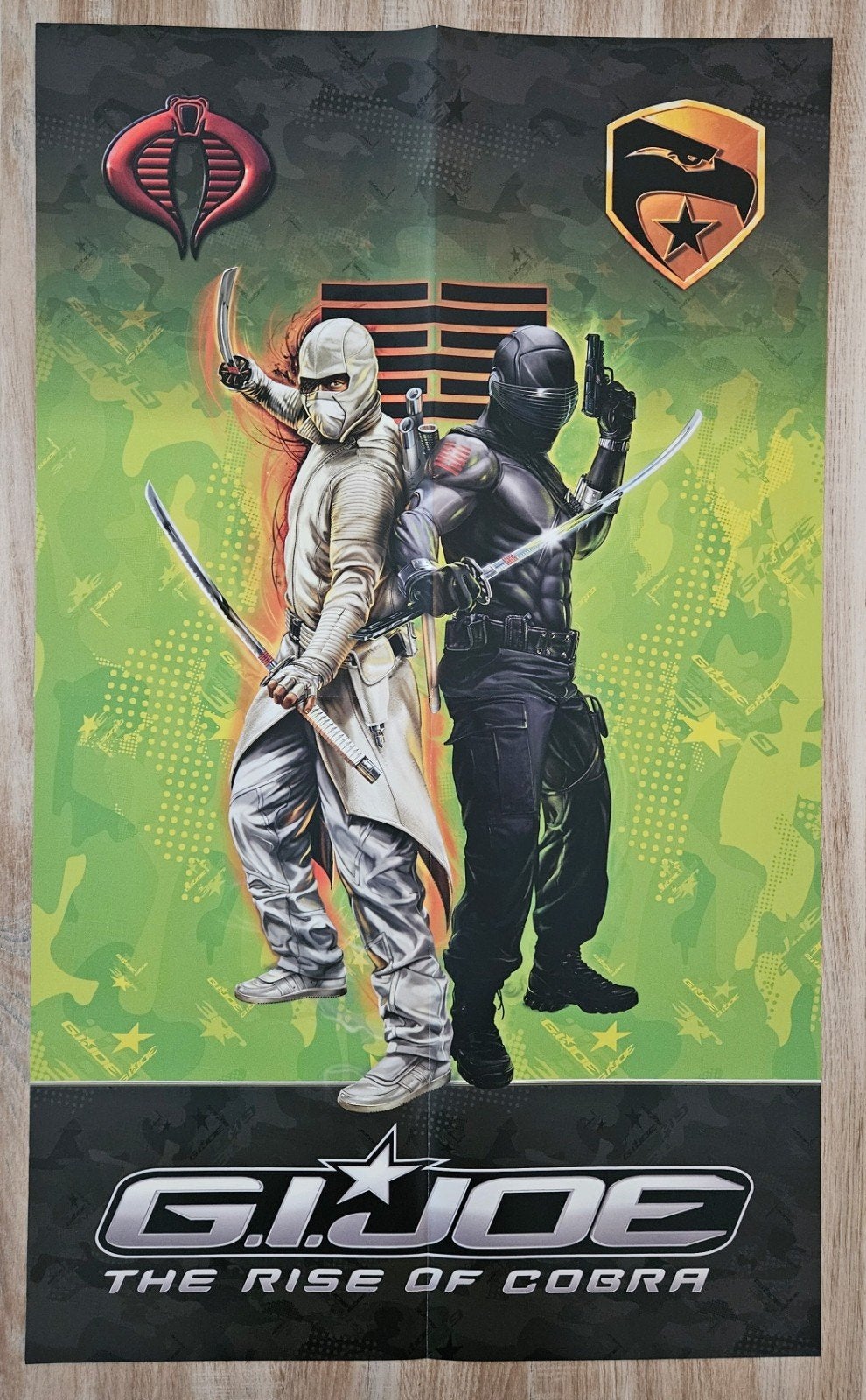 Originele G.I. Joe The Rise of Cobra (2009) posters, Ophalen, Nieuw, Poster
