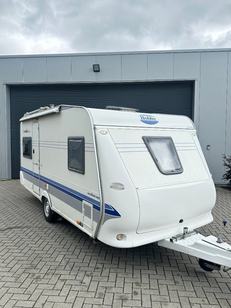 Hobby Excellent Easy 460 (2004) – Eerste eigenaar, Caravans en Kamperen, Vast bed, Schokbreker, Rondzit, Hobby