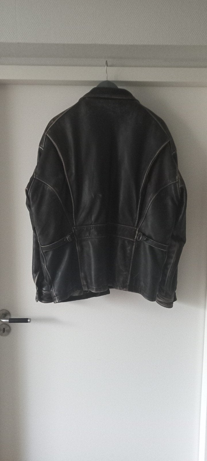 Mooie Zwarte lederen jas., Ophalen of Verzenden