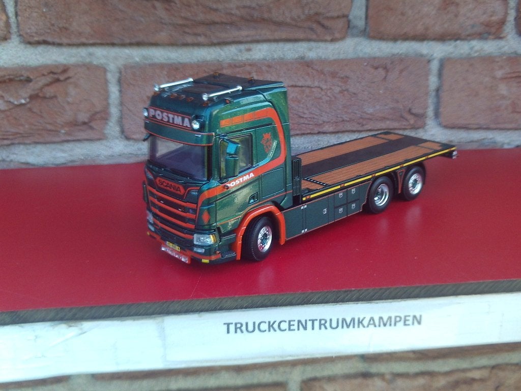 WSI  Scania  R  Highline  6 x 2  Tag  Axle  van  Postma., Ophalen of Verzenden, Nieuw, Bus of Vrachtwagen, Wsi